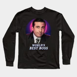 The office - WORLD'S BEST BOSS Long Sleeve T-Shirt